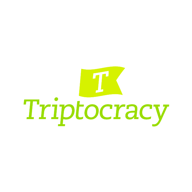 Triptocracy.com logo, a brandable .com business name for sale