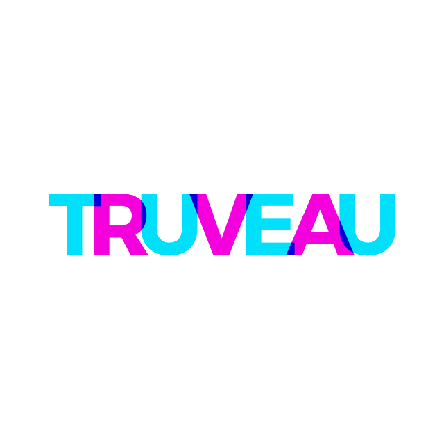 Truveau.com logo, a brandable .com business name for sale