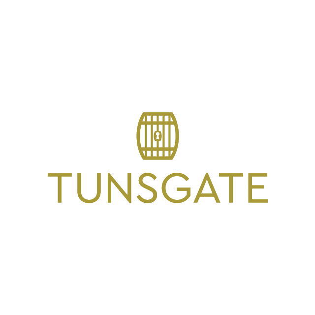 Tunsgate.com logo, a brandable .com business name for sale