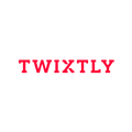 Twixtly.com logo, a brandable .com business name for sale