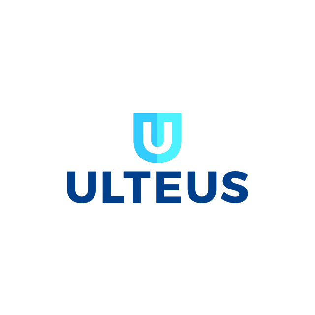Ulteus.com logo, a brandable .com business name for sale