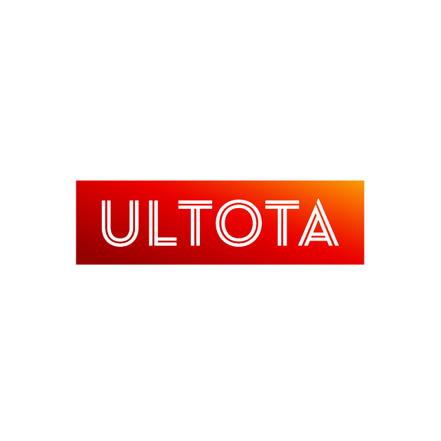 Ultota.com logo, a brandable .com business name for sale