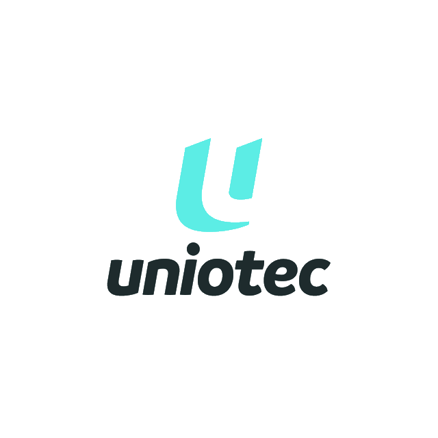 Uniotec.com logo, a brandable .com business name for sale