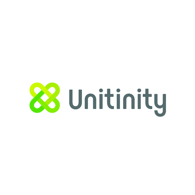 Unitinity.com logo, a brandable .com business name for sale
