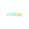 Unoteq.com logo, a brandable .com business name for sale