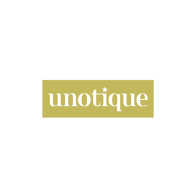 Unotique.com logo, a brandable .com business name for sale