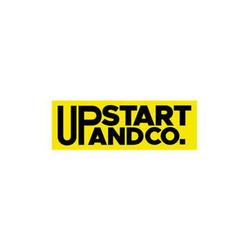 UpstartAndCo.com logo, a brandable .com business name for sale
