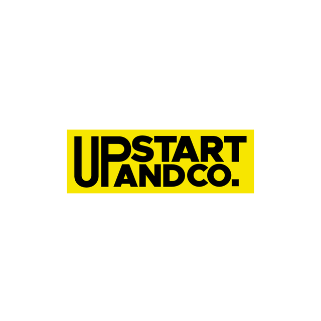 UpstartAndCo.com logo, a brandable .com business name for sale