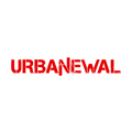 Urbanewal.com logo, a brandable .com business name for sale