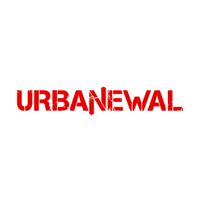 Urbanewal.com logo, a brandable .com business name for sale