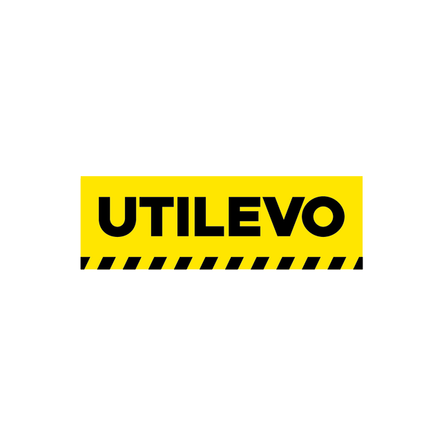 Utilevo.com logo, a brandable .com business name for sale