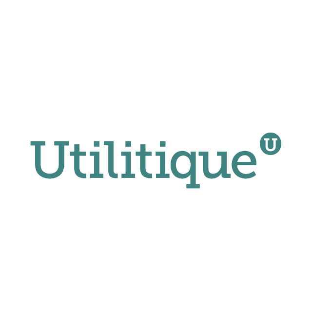Utilitique.com logo, a brandable .com business name for sale