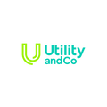 UtilityAndCo.com logo, a brandable .com business name for sale