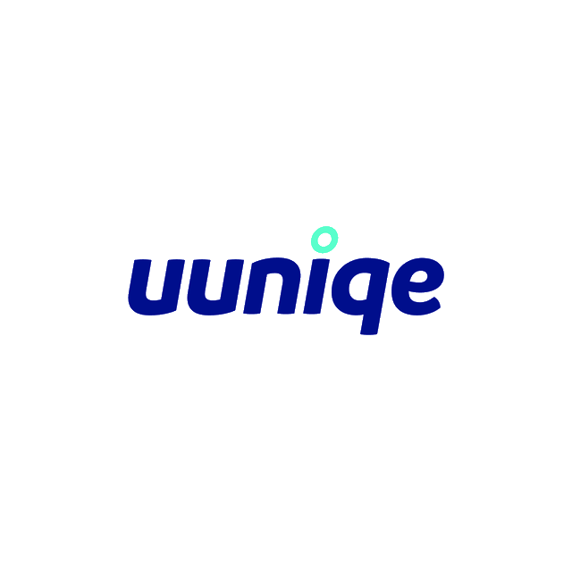 Uuniqe.com logo, a brandable .com business name for sale