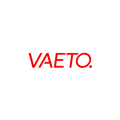 Vaeto.com logo, a brandable .com business name for sale