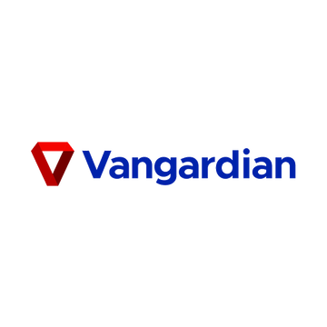 Vangardian.com logo, a brandable .com business name for sale