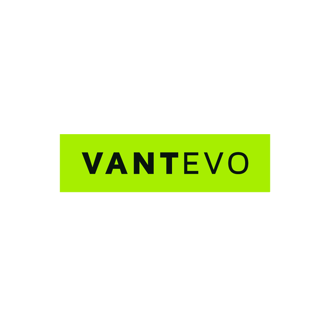 Vantevo.com logo, a brandable .com business name for sale