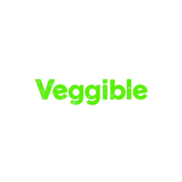 Veggible.com logo, a brandable .com business name for sale
