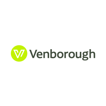 Venborough.com logo, a brandable .com business name for sale
