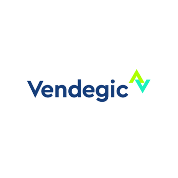Vendegic.com logo, a brandable .com business name for sale