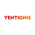 Ventignis.com logo, a brandable .com business name for sale