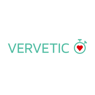 Vervetic.com logo, a brandable .com business name for sale