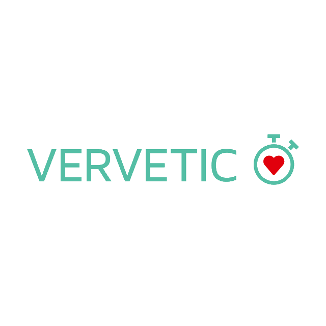 Vervetic.com logo, a brandable .com business name for sale