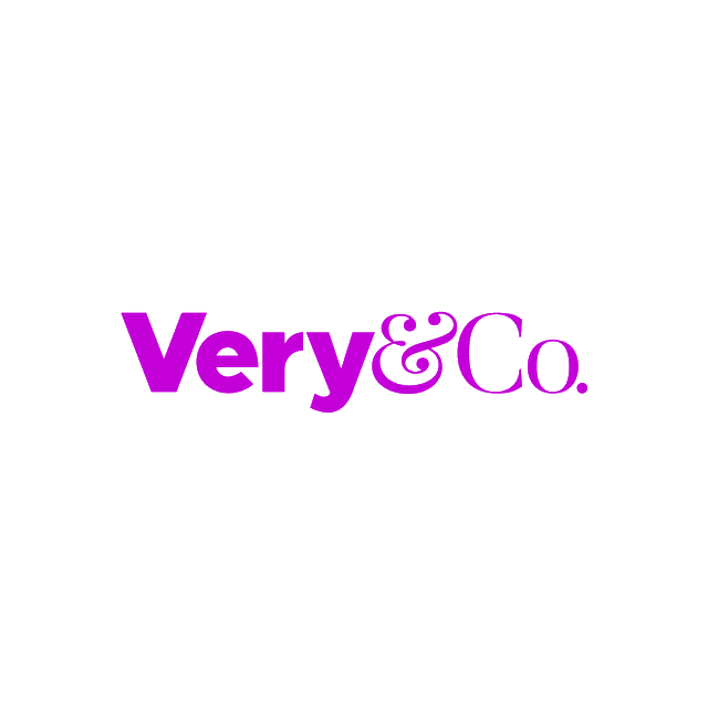 VeryAndCo.com logo, a brandable .com business name for sale