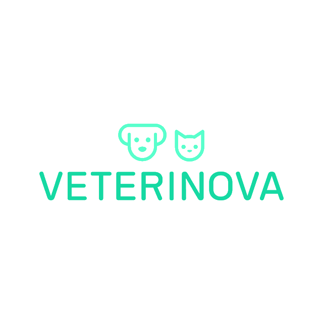 Veterinova.com logo, a brandable .com business name for sale