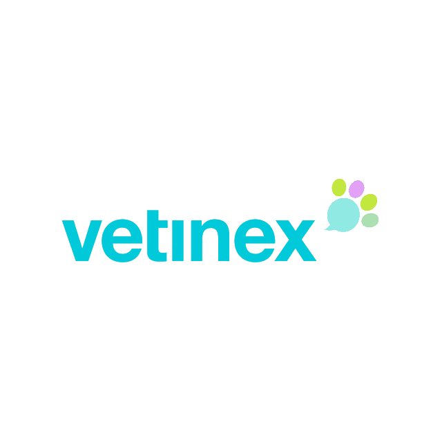 Vetinex.com logo, a brandable .com business name for sale