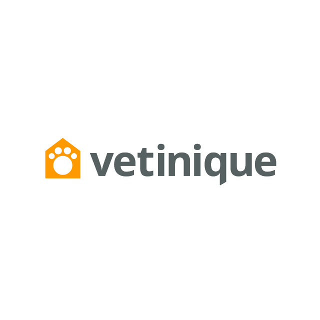 Vetinique.com logo, a brandable .com business name for sale