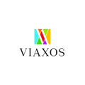 Viaxos.com logo, a brandable .com business name for sale