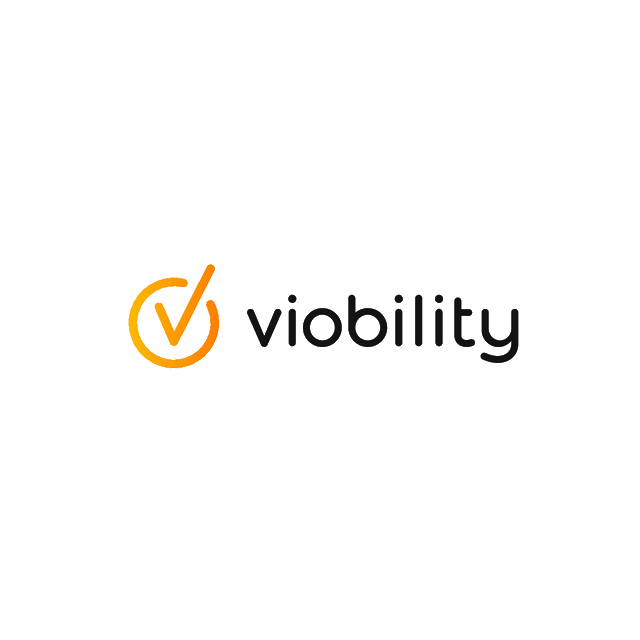 Viobility.com logo, a brandable .com business name for sale