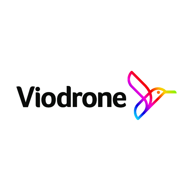 Viodrone.com logo, a brandable .com business name for sale