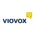 Viovox.com logo, a brandable .com business name for sale