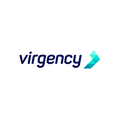 Virgency.com logo, a brandable .com business name for sale