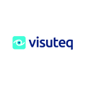 Visuteq.com logo, a brandable .com business name for sale