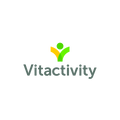 Vitactivity.com logo, a brandable .com business name for sale