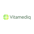 Vitamediq.com logo, a brandable .com business name for sale