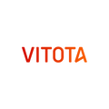 Vitota.com logo, a brandable .com business name for sale