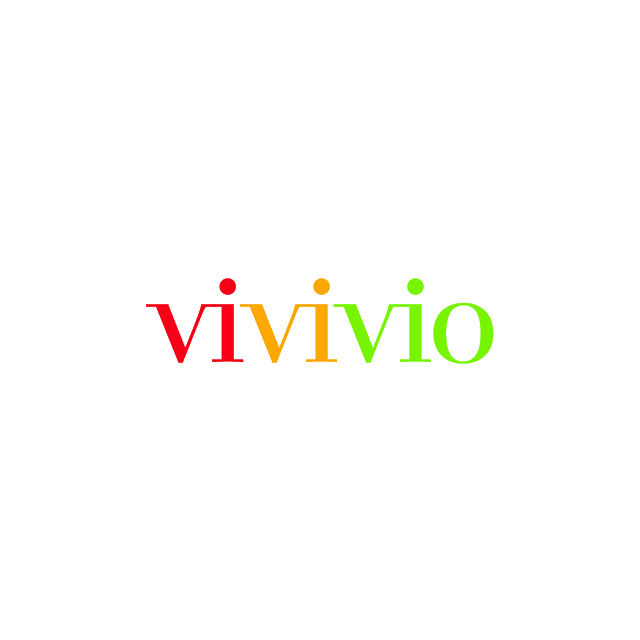 Vivivio.com logo, a brandable .com business name for sale
