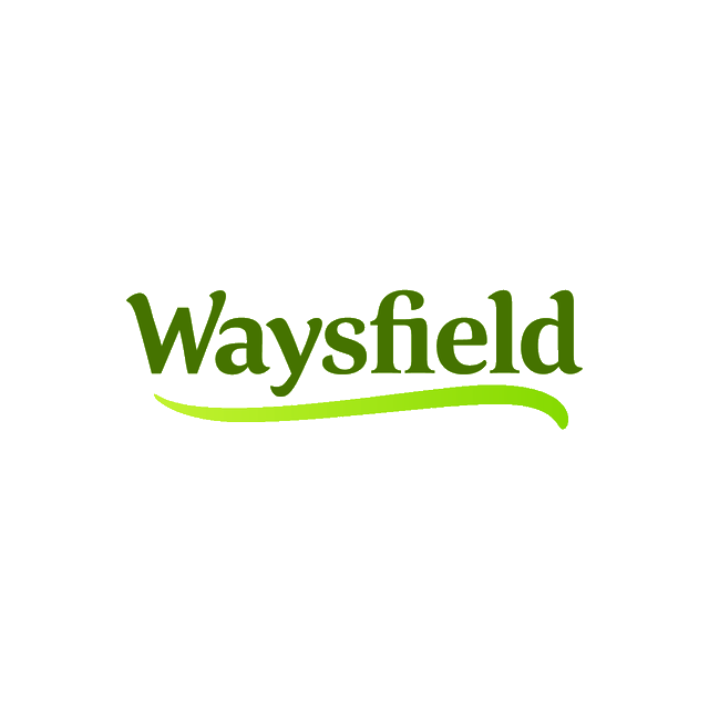 Waysfield.com logo, a brandable .com business name for sale