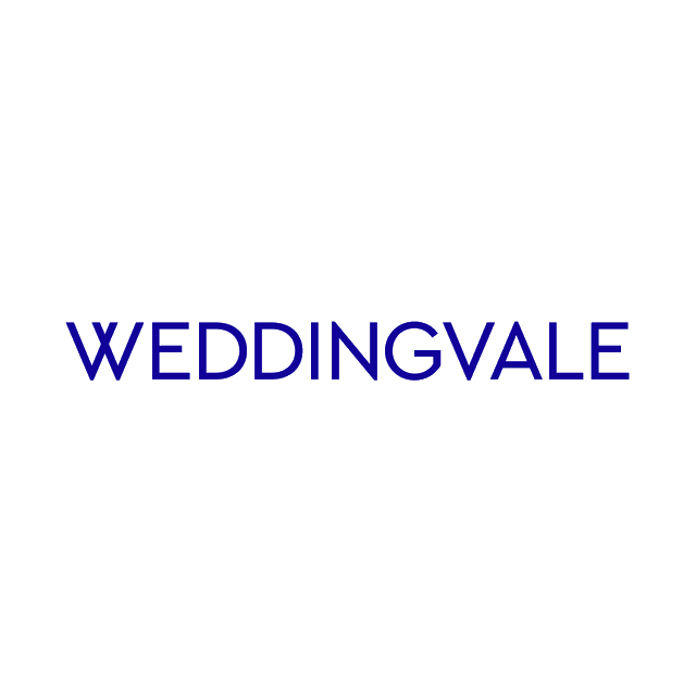 Weddingvale.com logo, a brandable .com business name for sale