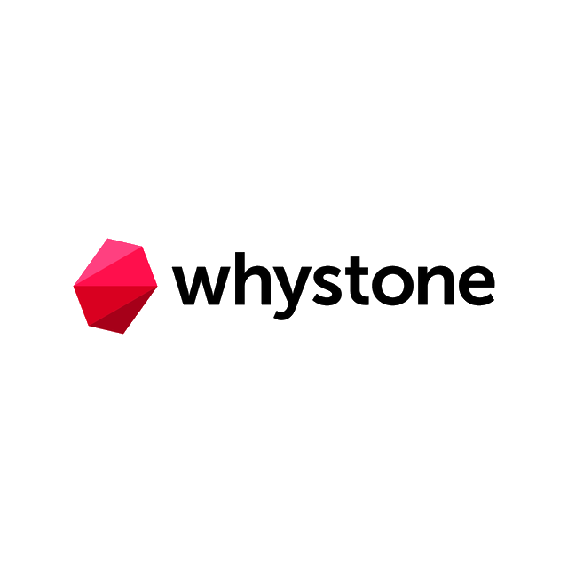 Whystone.com logo, a brandable .com business name for sale