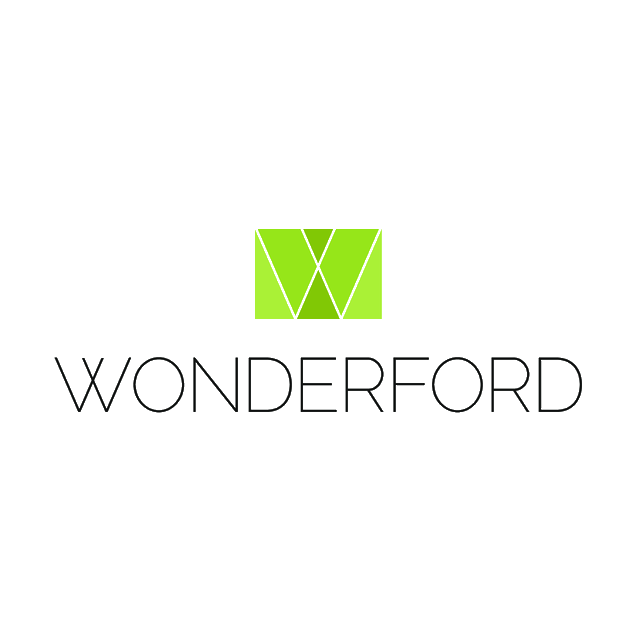 Wonderford.com logo, a brandable .com business name for sale