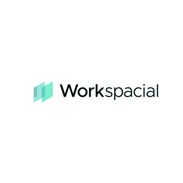 Workspacial.com logo, a brandable .com business name for sale