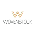 Wovenstock.com logo, a brandable .com business name for sale