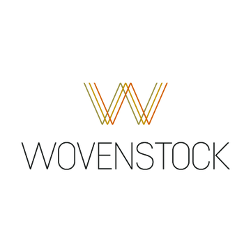 Wovenstock.com logo, a brandable .com business name for sale