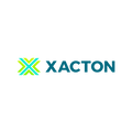 Xacton.com logo, a brandable .com business name for sale