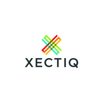 Xectiq.com logo, a brandable .com business name for sale